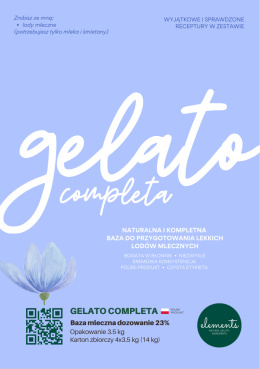 GELATO COMPLETA - karton 14 kg